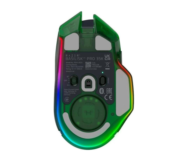 RAZER Basilisk V3 Pro 35K Phantom Green RZ01-05240300-R3G1 - 1417492 - zdjęcie 3